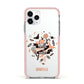 Trick or Treat Apple iPhone 11 Pro in Silver with Pink Impact Case