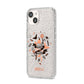 Trick or Treat iPhone 14 Glitter Tough Case Starlight Angled Image