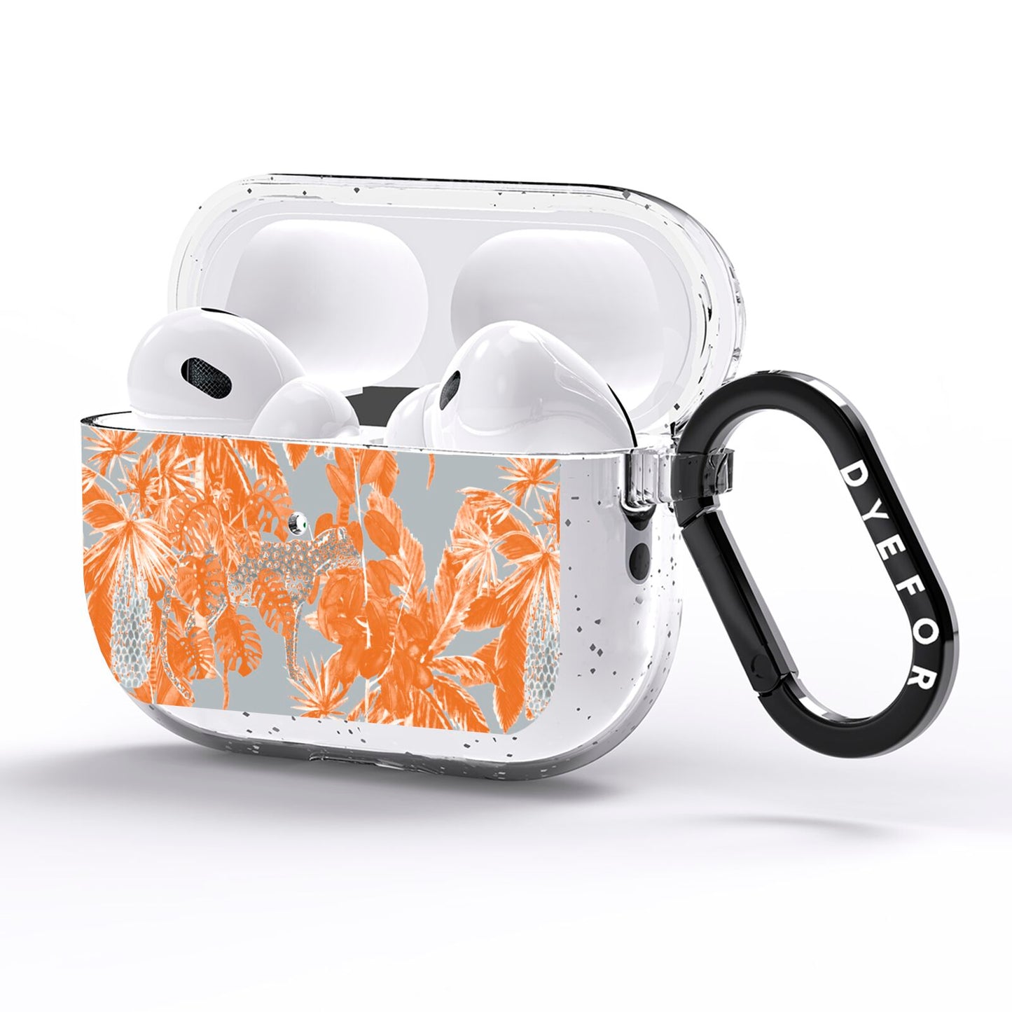 Tropical AirPods Pro Glitter Case Side Image