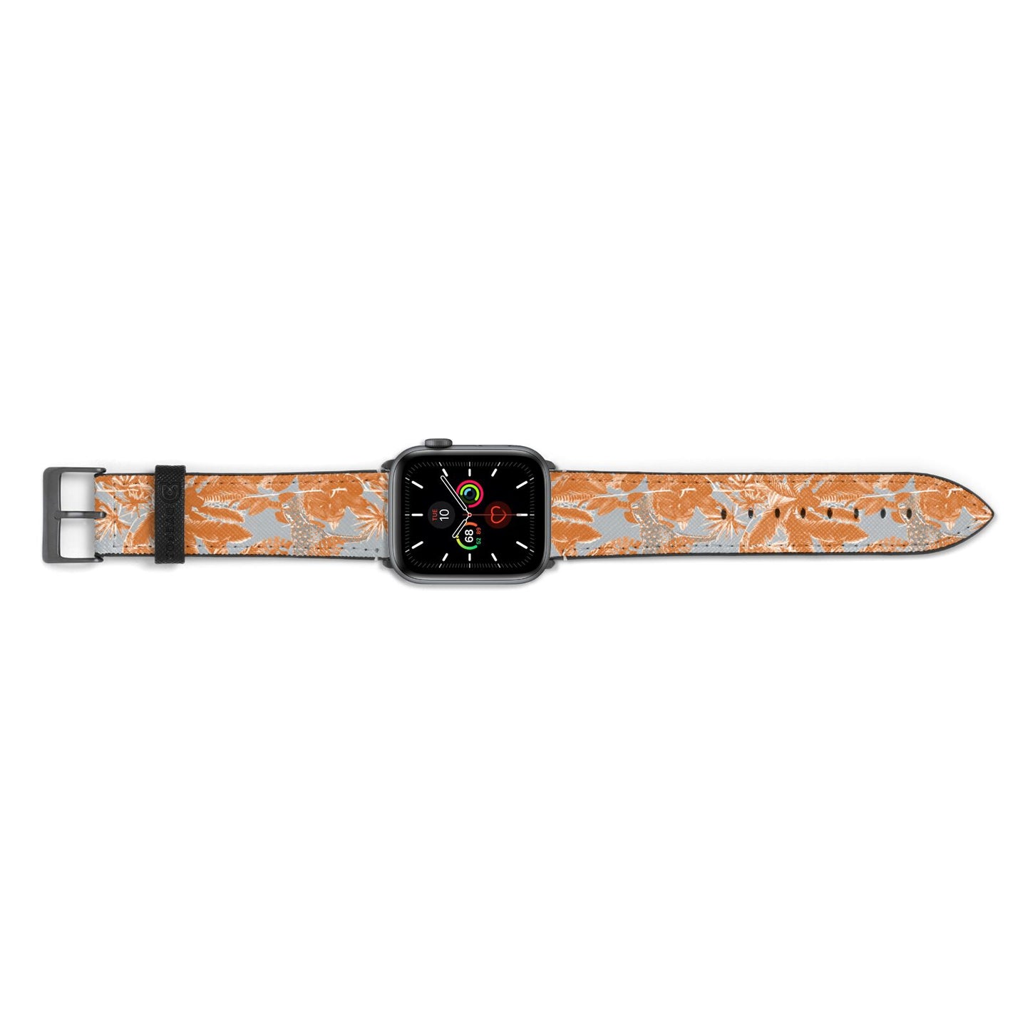 Tropical Apple Watch Strap Landscape Image Space Grey Hardware