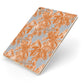 Tropical Apple iPad Case on Gold iPad Side View