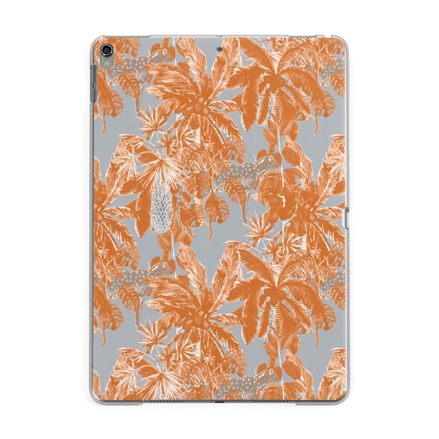 Tropical Apple iPad Grey Case