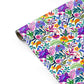 Tropical Floral Personalised Gift Wrap