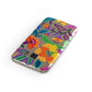 Tropical Floral Samsung Galaxy Case Front Close Up