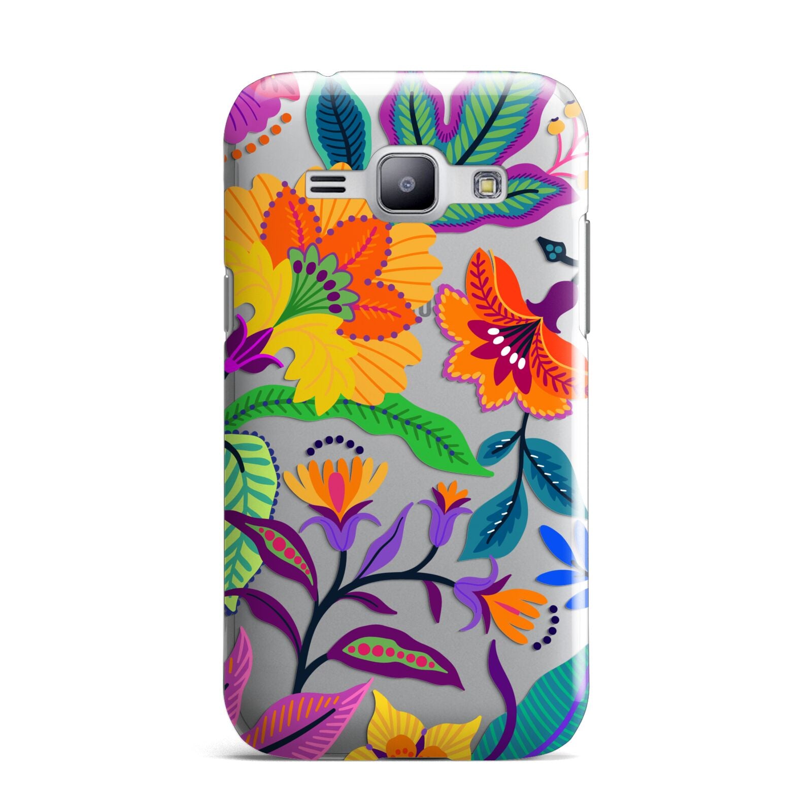 Tropical Floral Samsung Galaxy J1 2015 Case