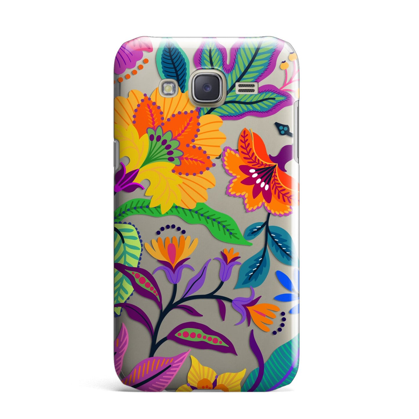 Tropical Floral Samsung Galaxy J7 Case
