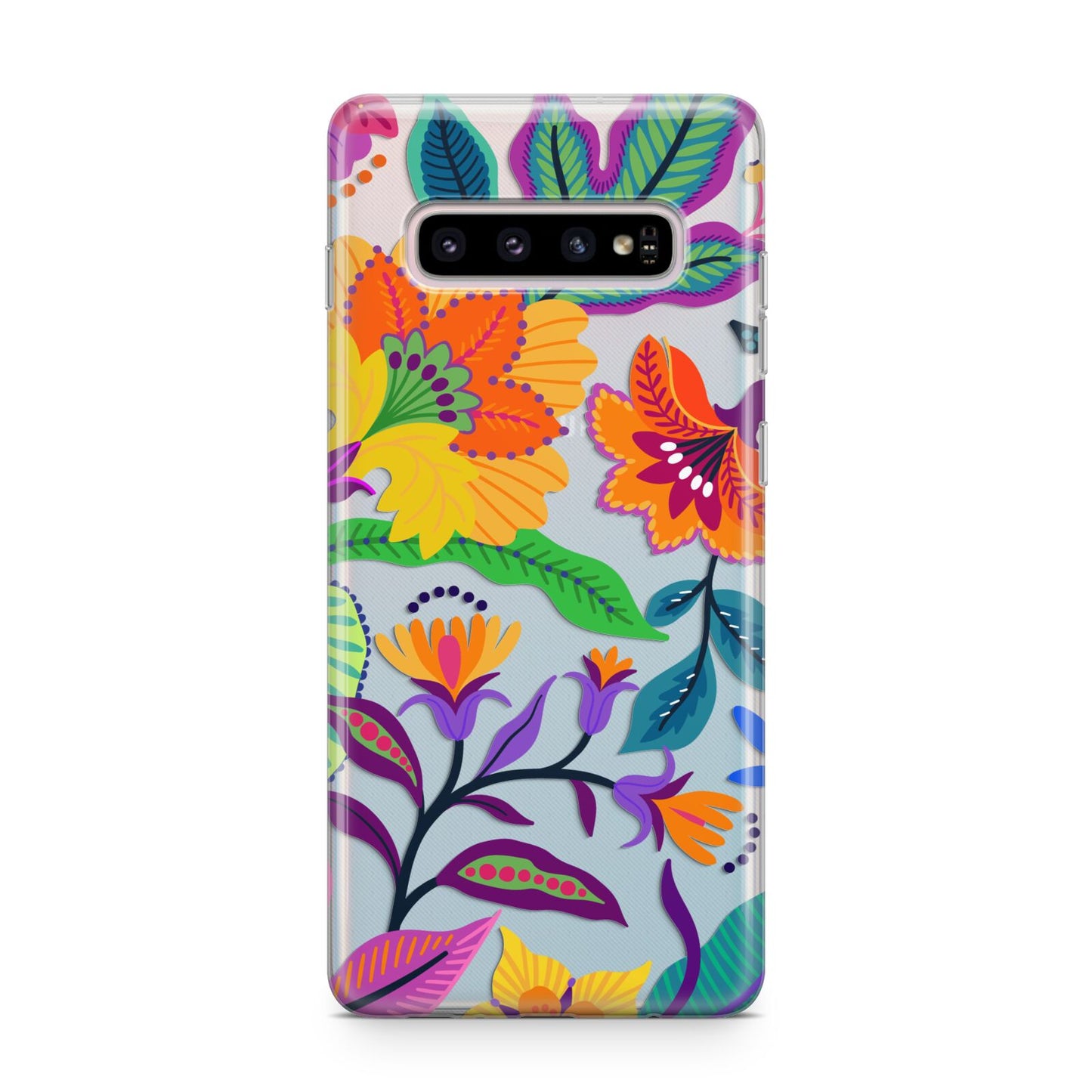 Tropical Floral Samsung Galaxy S10 Plus Case