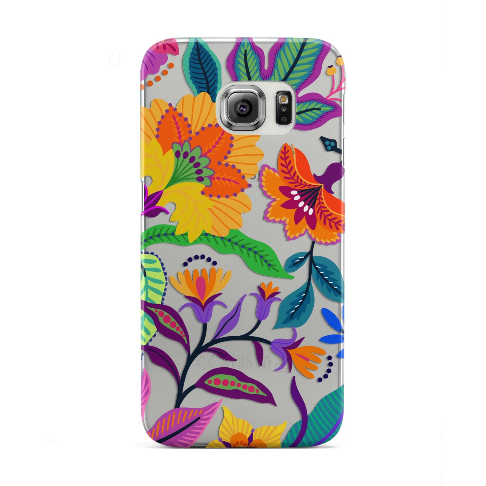 Tropical Floral Samsung Galaxy S6 Edge Case