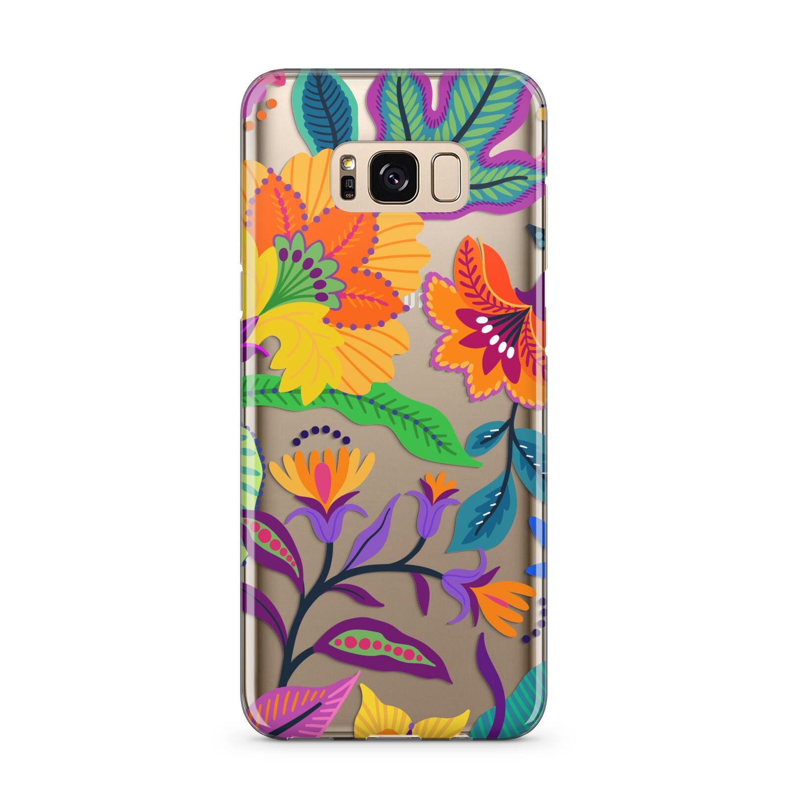 Tropical Floral Samsung Galaxy S8 Plus Case