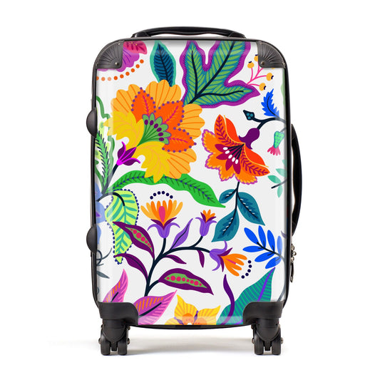 Tropical Floral Suitcase