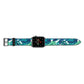 Tropical Leaves Apple Watch Strap Landscape Image Space Grey Hardware