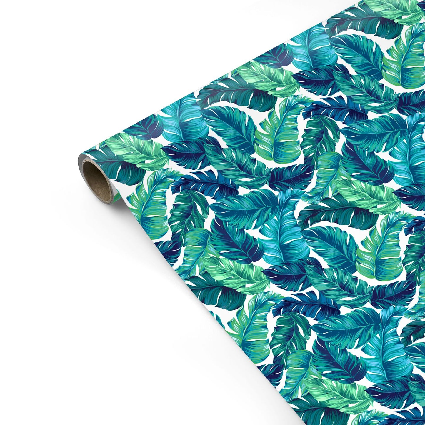 Tropical Leaves Personalised Gift Wrap