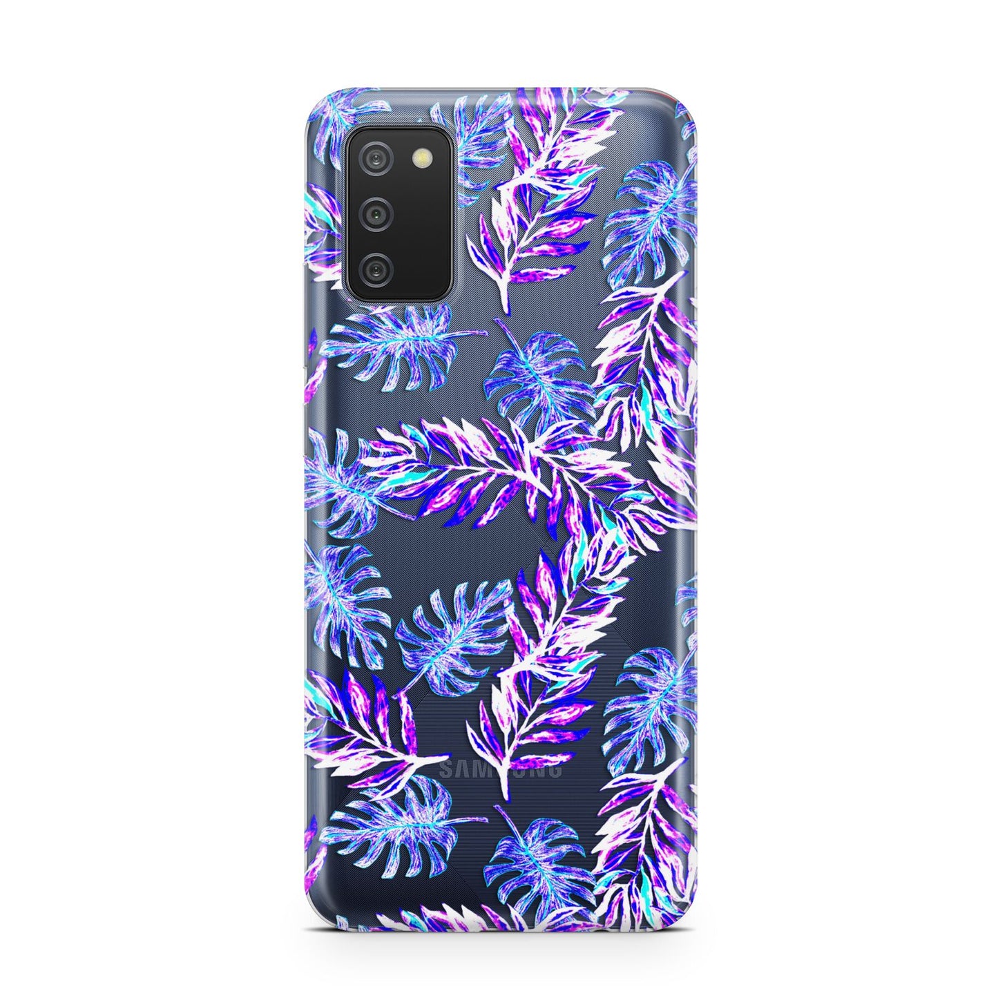 Tropical Palm Leaf Samsung A02s Case