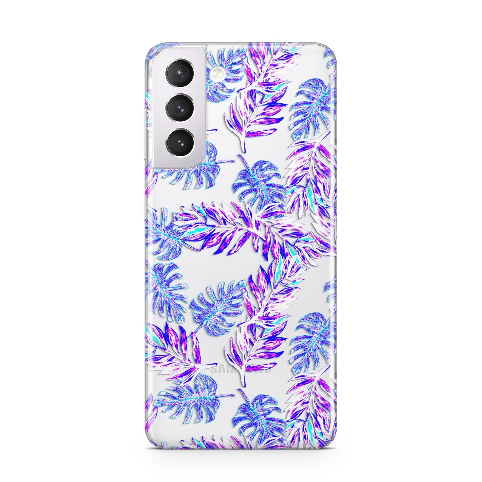 Tropical Palm Leaf Samsung S21 Case