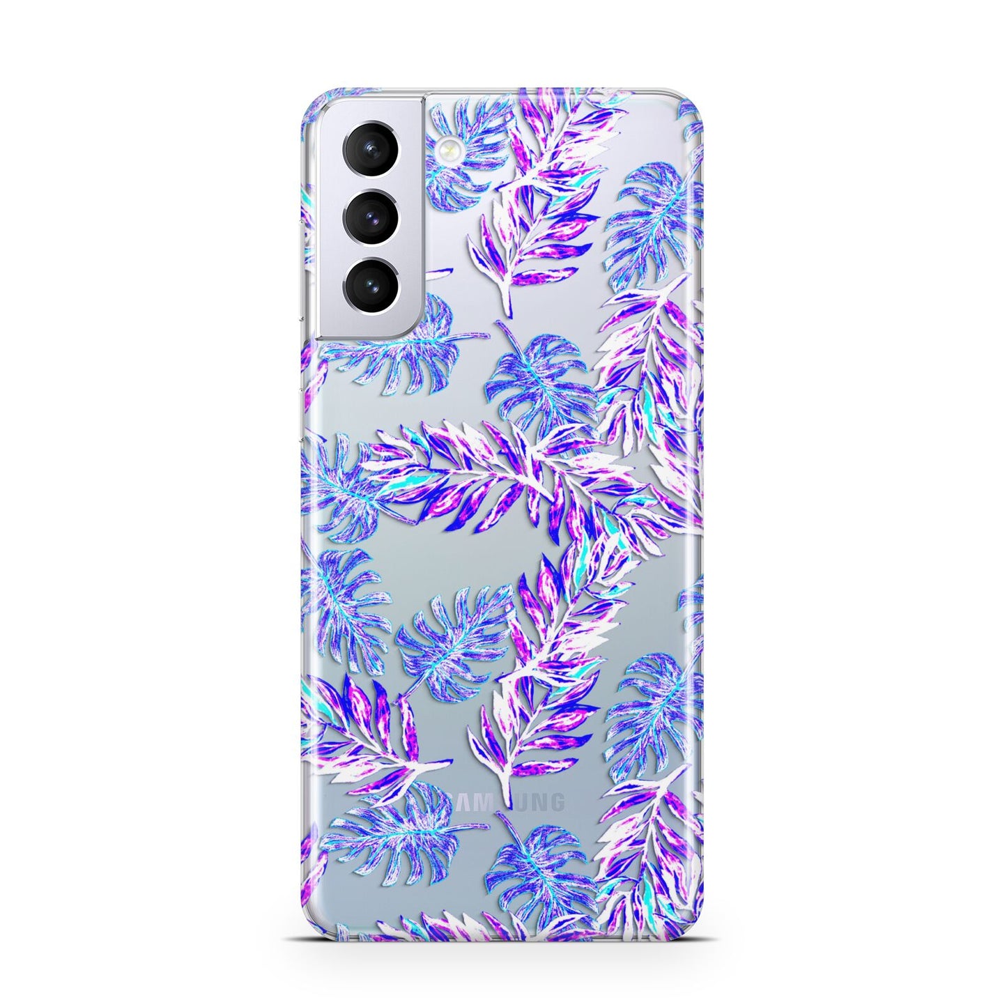 Tropical Palm Leaf Samsung S21 Plus Case