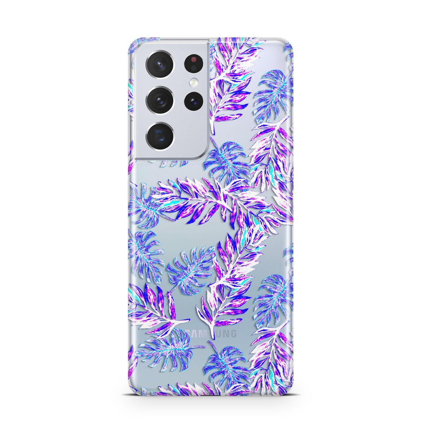 Tropical Palm Leaf Samsung S21 Ultra Case