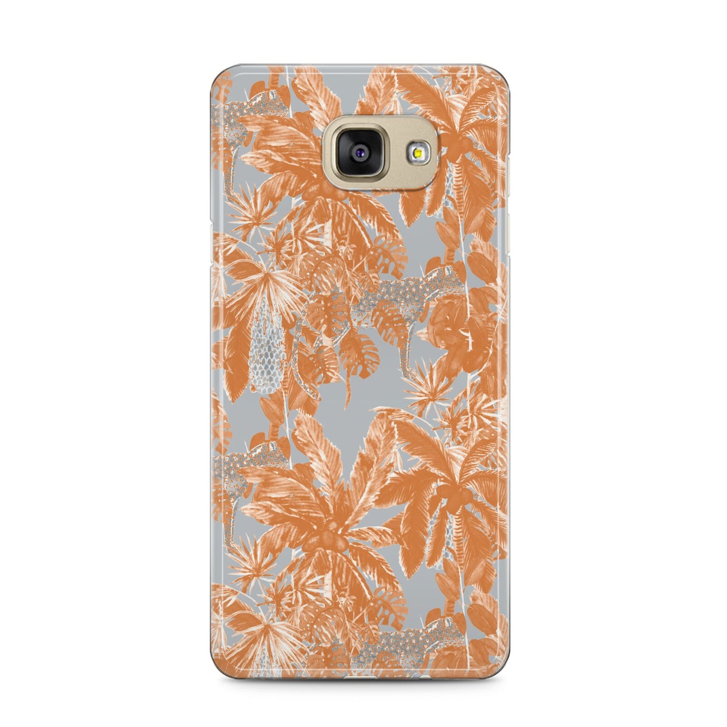 Tropical Samsung Galaxy A5 2016 Case on gold phone