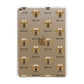 Turkish Kangal Dog Icon with Name Apple iPad Gold Case