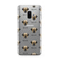 Turkish Kangal Dog Icon with Name Samsung Galaxy S9 Plus Case on Silver phone