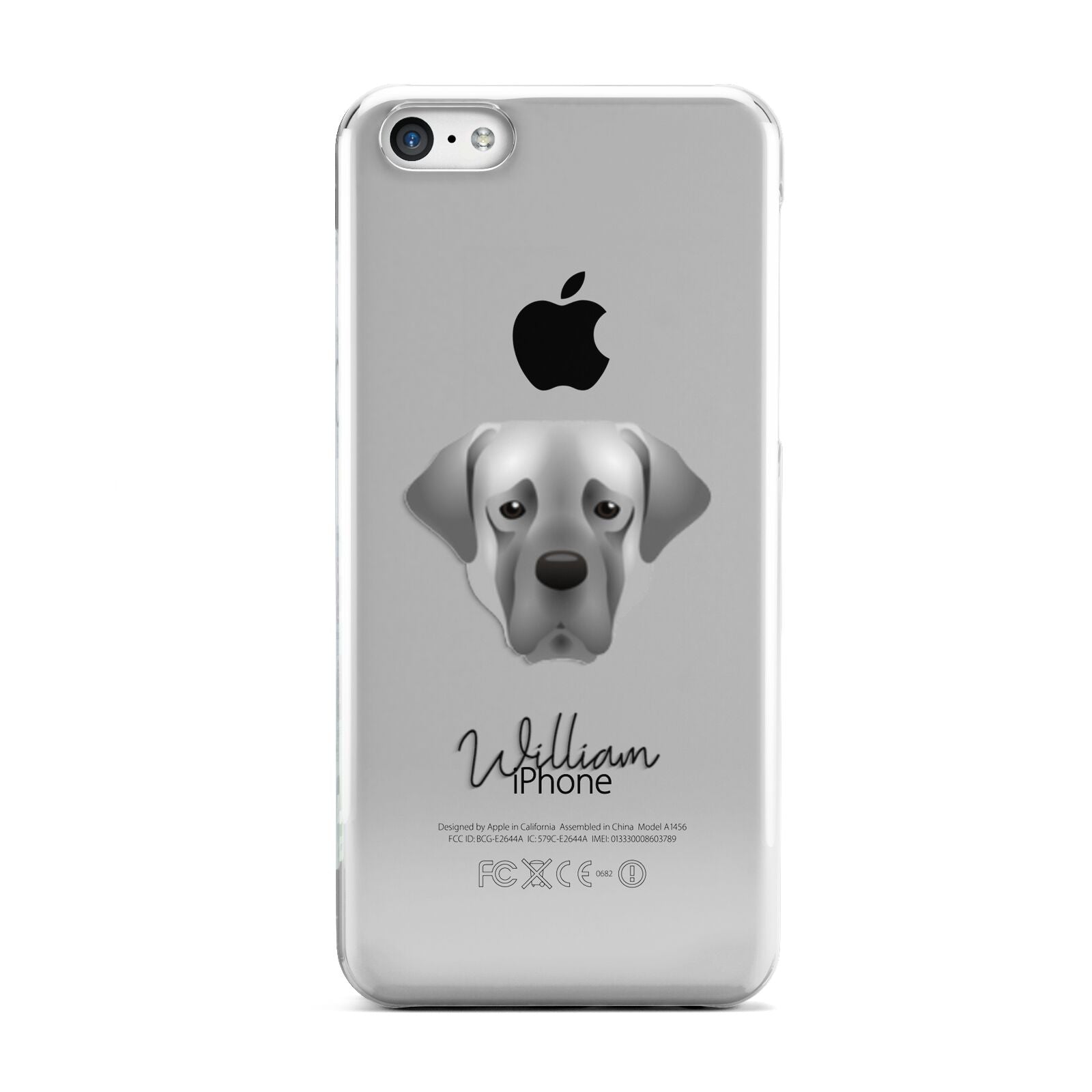 Turkish Kangal Dog Personalised Apple iPhone 5c Case