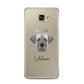 Turkish Kangal Dog Personalised Samsung Galaxy A5 2016 Case on gold phone