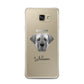 Turkish Kangal Dog Personalised Samsung Galaxy A7 2016 Case on gold phone
