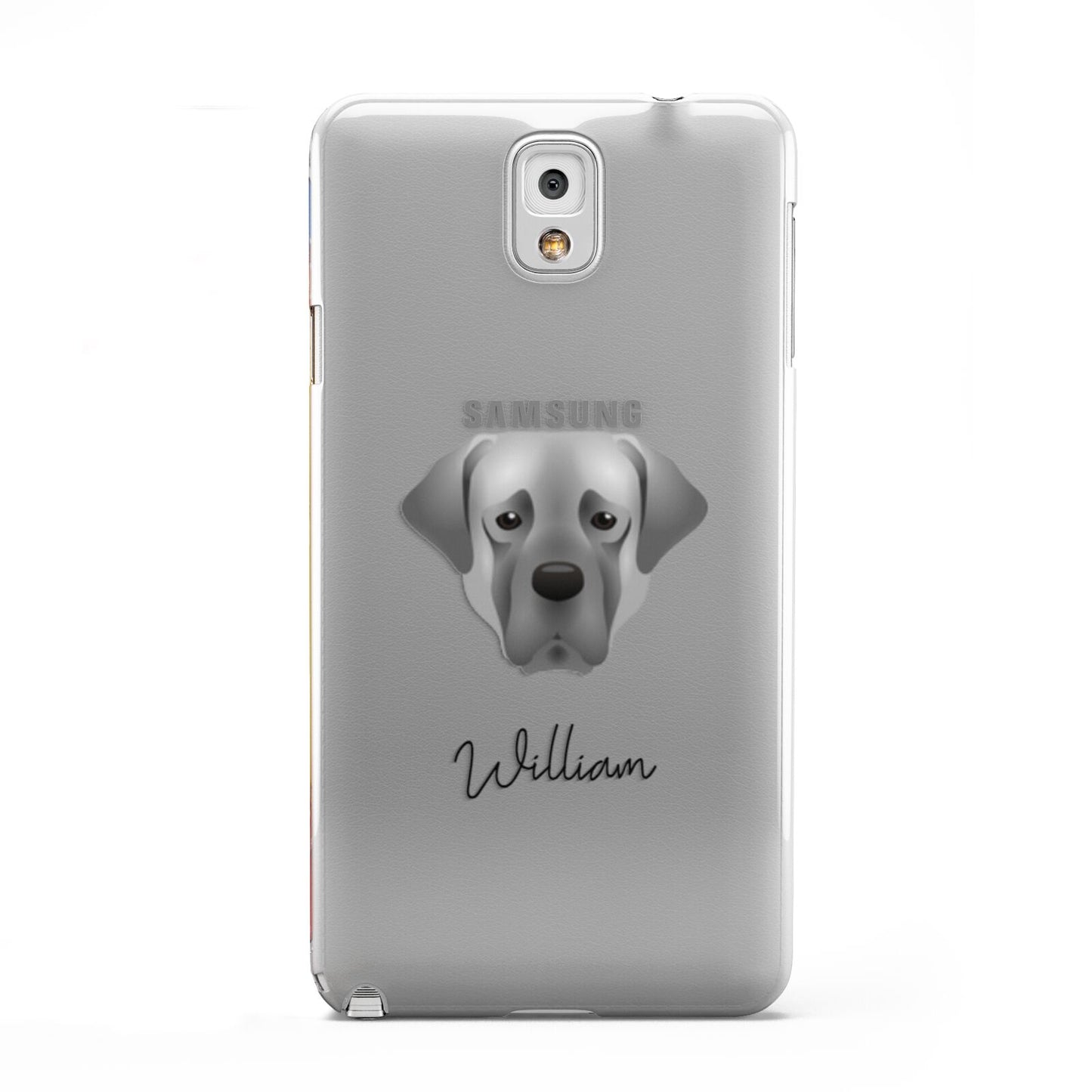 Turkish Kangal Dog Personalised Samsung Galaxy Note 3 Case
