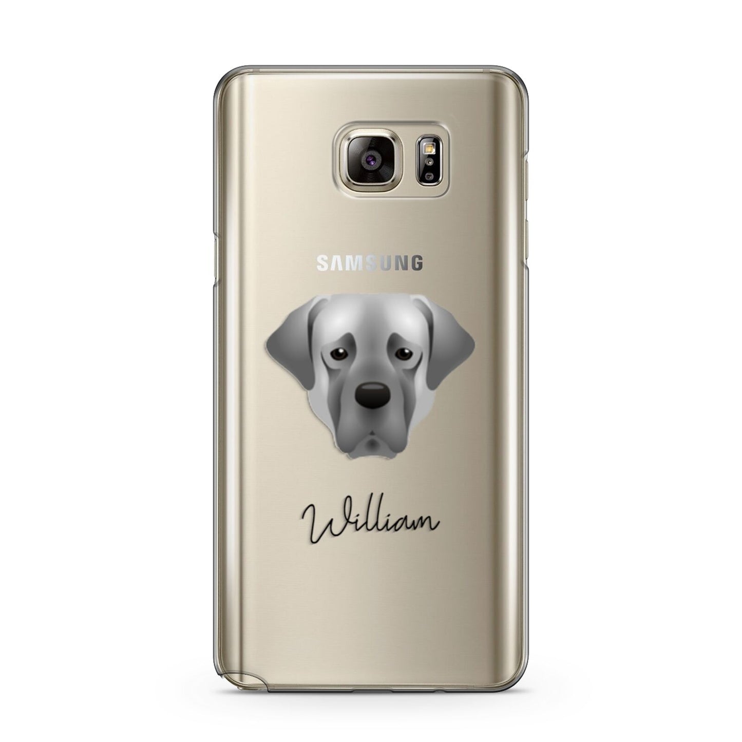 Turkish Kangal Dog Personalised Samsung Galaxy Note 5 Case