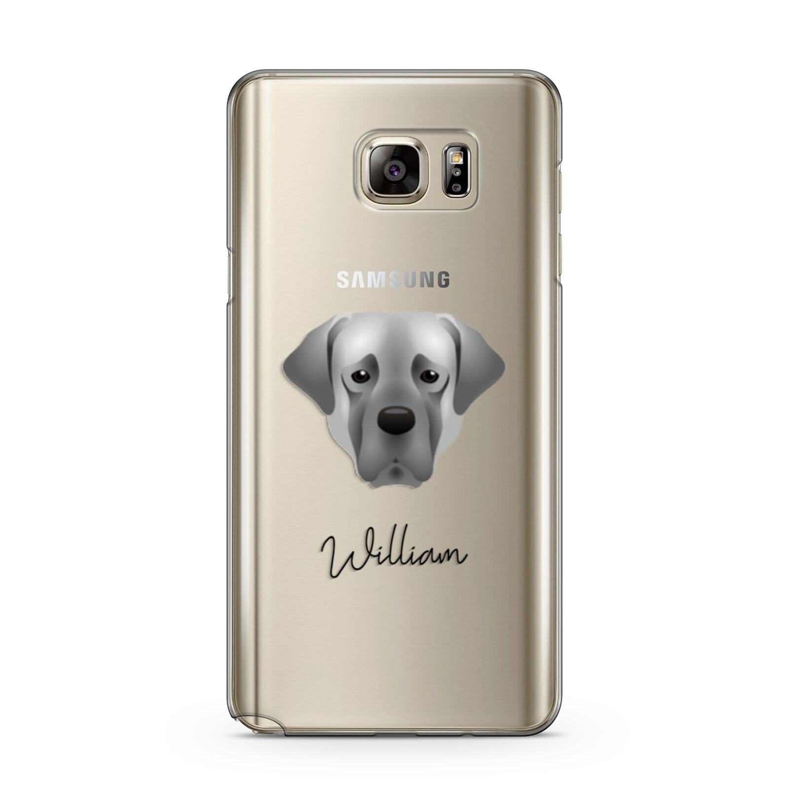 Turkish Kangal Dog Personalised Samsung Galaxy Note 5 Case