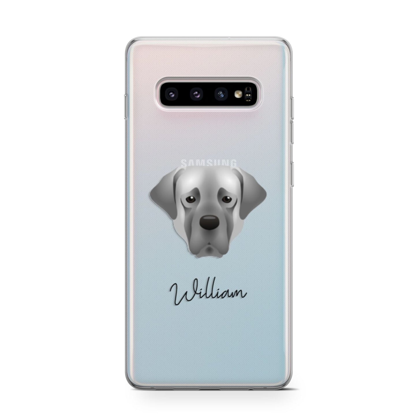 Turkish Kangal Dog Personalised Samsung Galaxy S10 Case