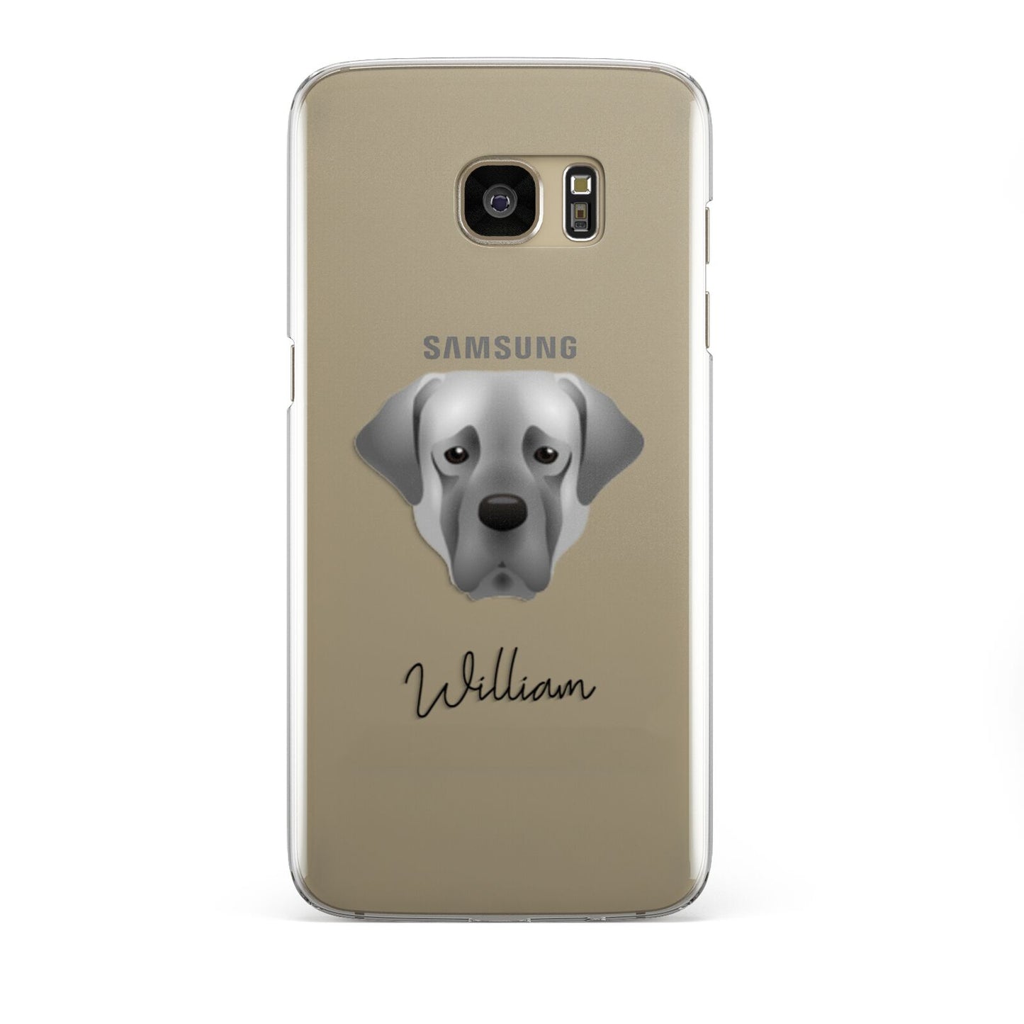 Turkish Kangal Dog Personalised Samsung Galaxy S7 Edge Case