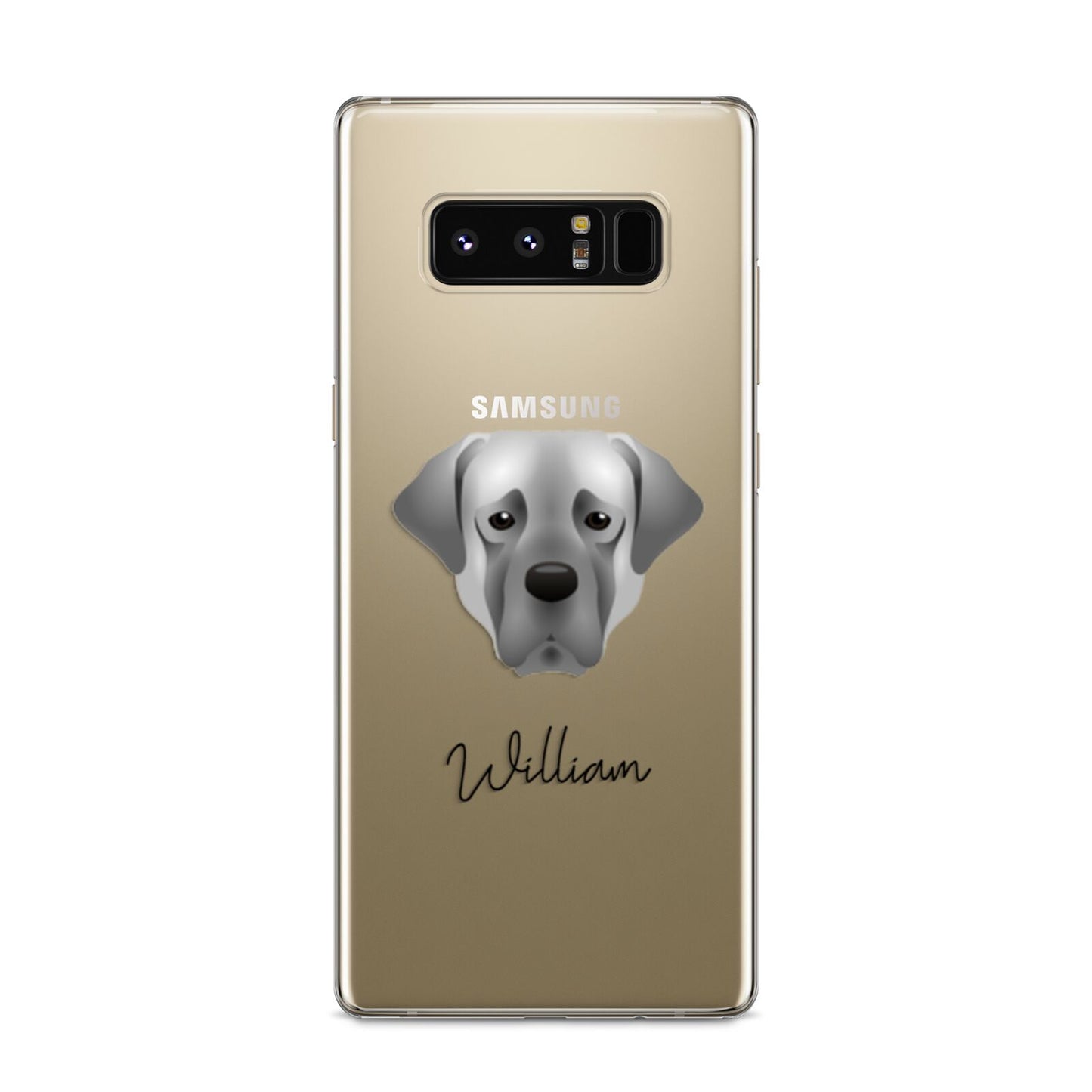Turkish Kangal Dog Personalised Samsung Galaxy S8 Case