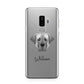 Turkish Kangal Dog Personalised Samsung Galaxy S9 Plus Case on Silver phone