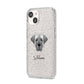 Turkish Kangal Dog Personalised iPhone 14 Glitter Tough Case Starlight Angled Image