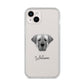 Turkish Kangal Dog Personalised iPhone 14 Plus Clear Tough Case Starlight