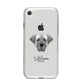 Turkish Kangal Dog Personalised iPhone 8 Bumper Case on Silver iPhone