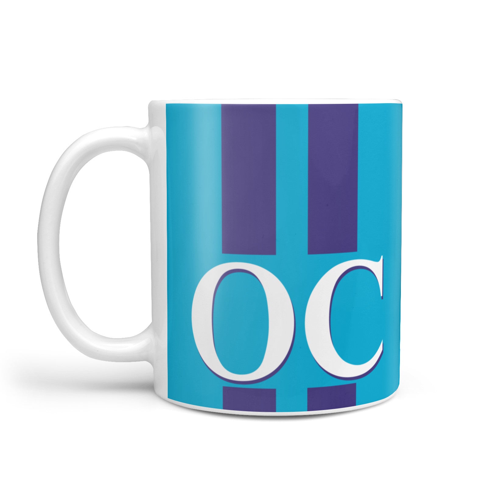 Turquoise Personalised 10oz Mug Alternative Image 1