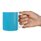 Turquoise Personalised 10oz Mug Alternative Image 4