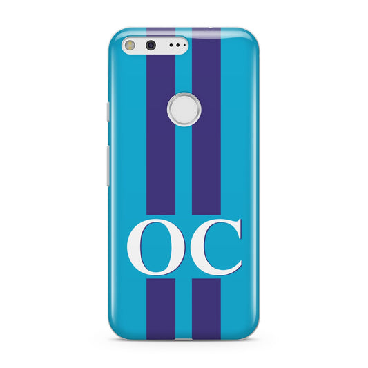 Turquoise Personalised Google Pixel Case