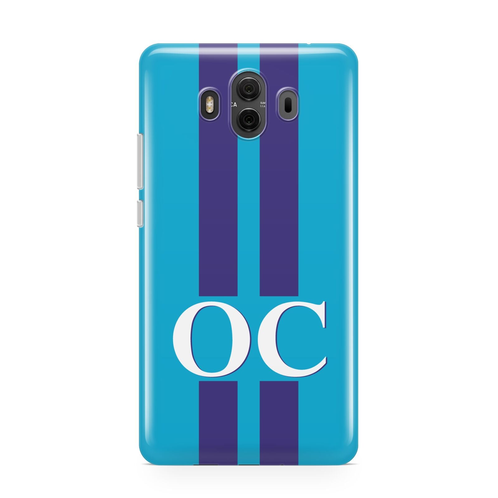 Turquoise Personalised Huawei Mate 10 Protective Phone Case