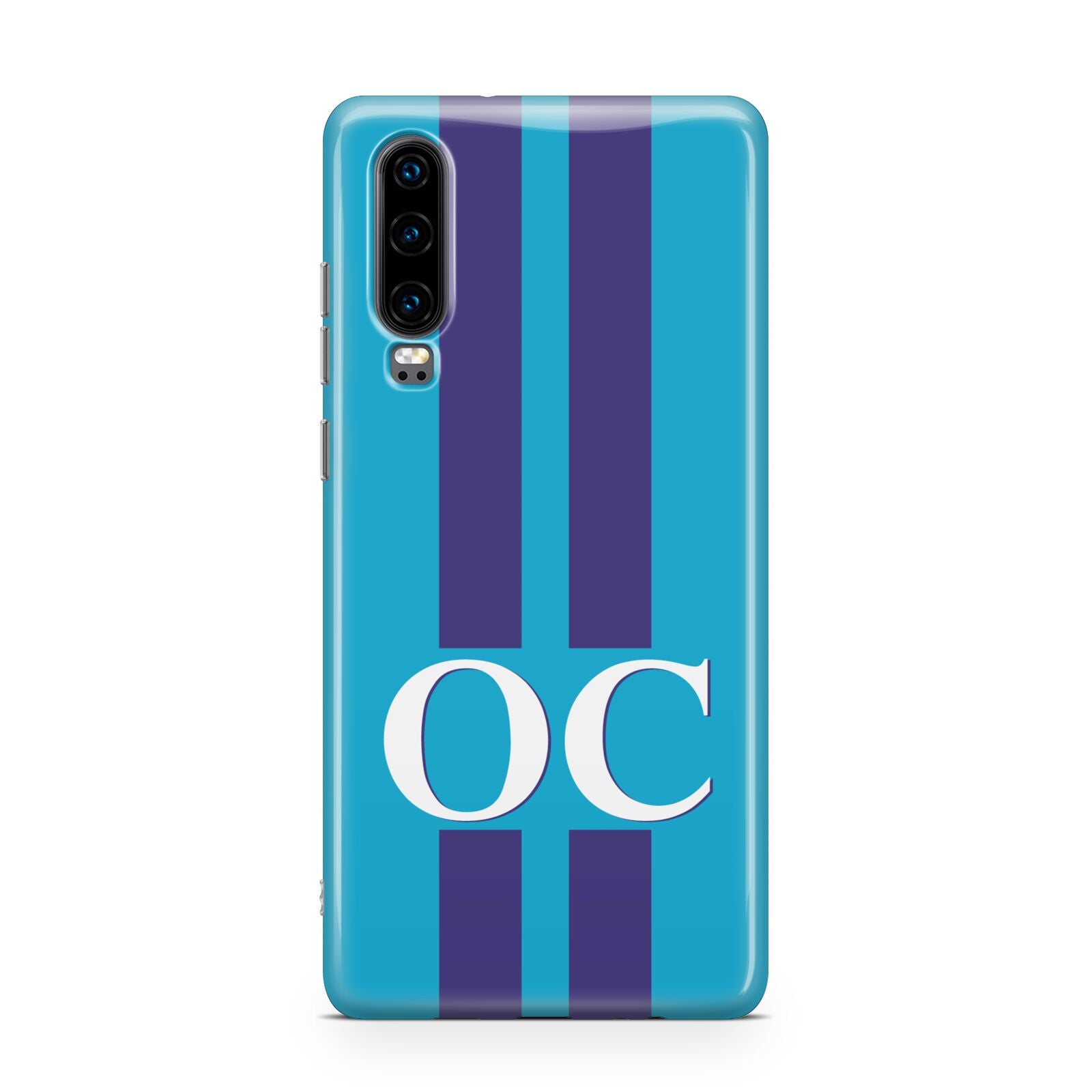 Turquoise Personalised Huawei P30 Phone Case