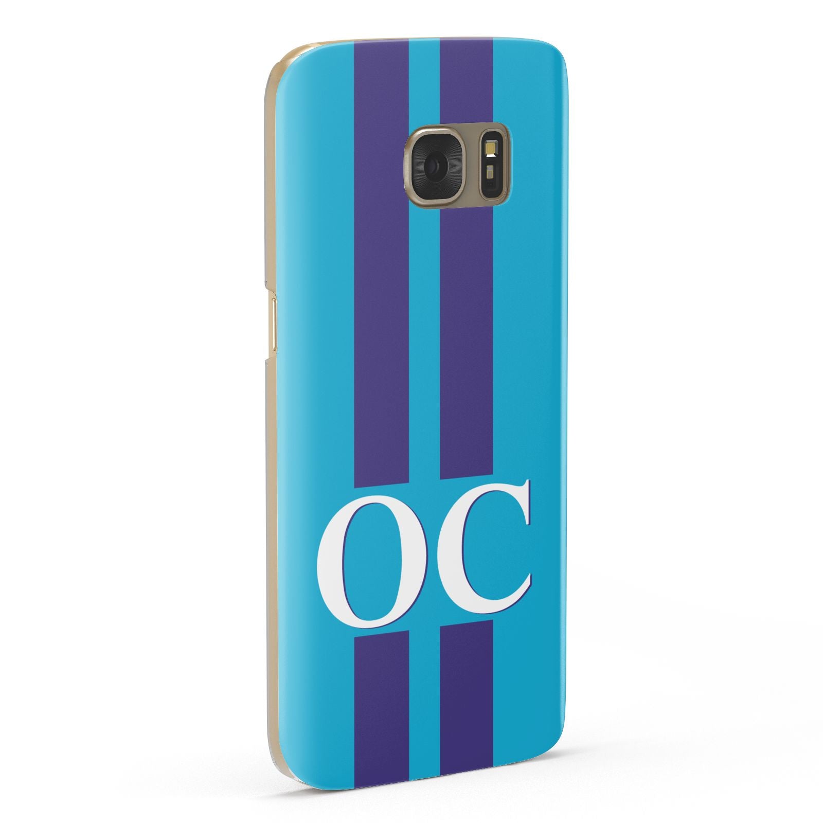 Turquoise Personalised Samsung Galaxy Case Fourty Five Degrees