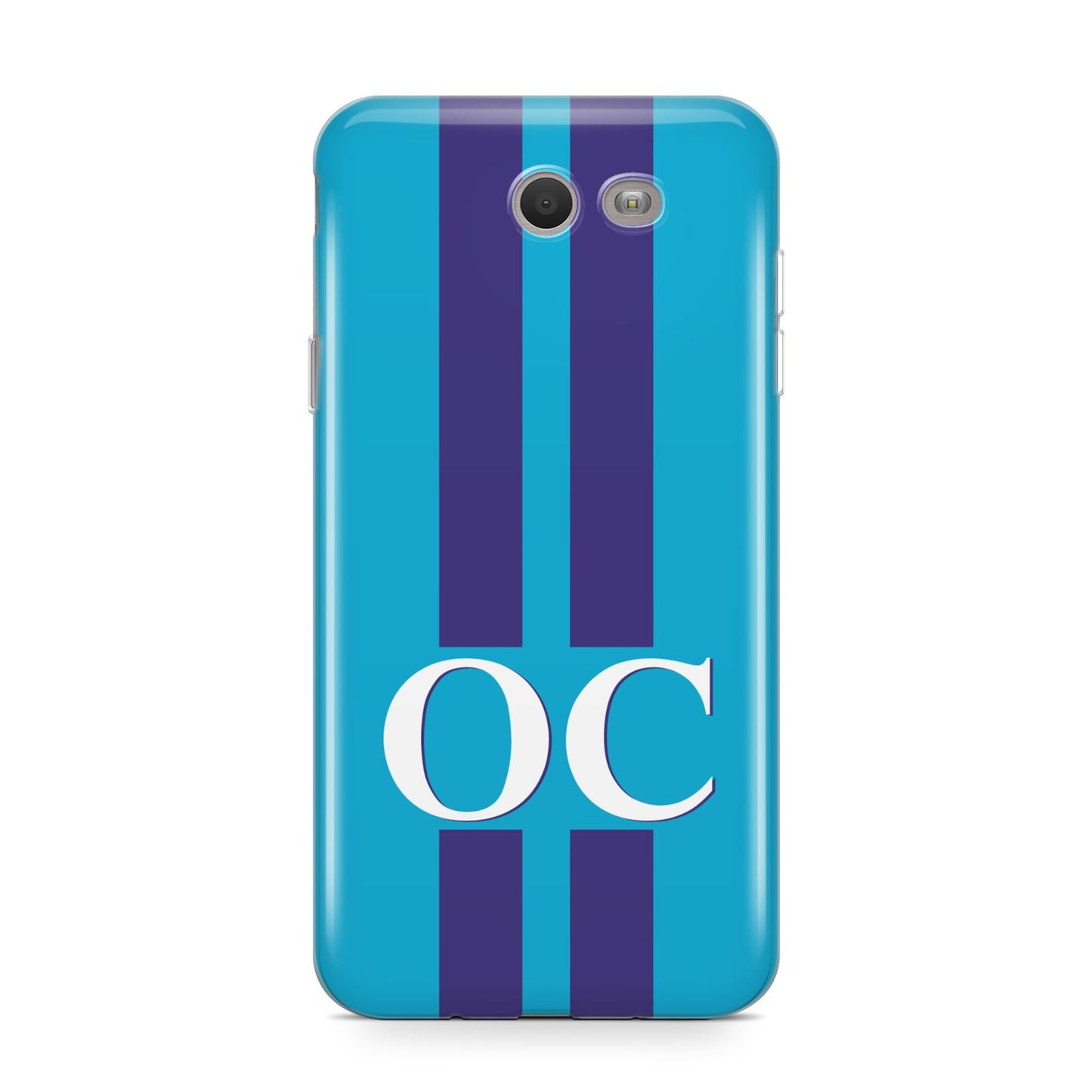 Turquoise Personalised Samsung Galaxy J7 2017 Case