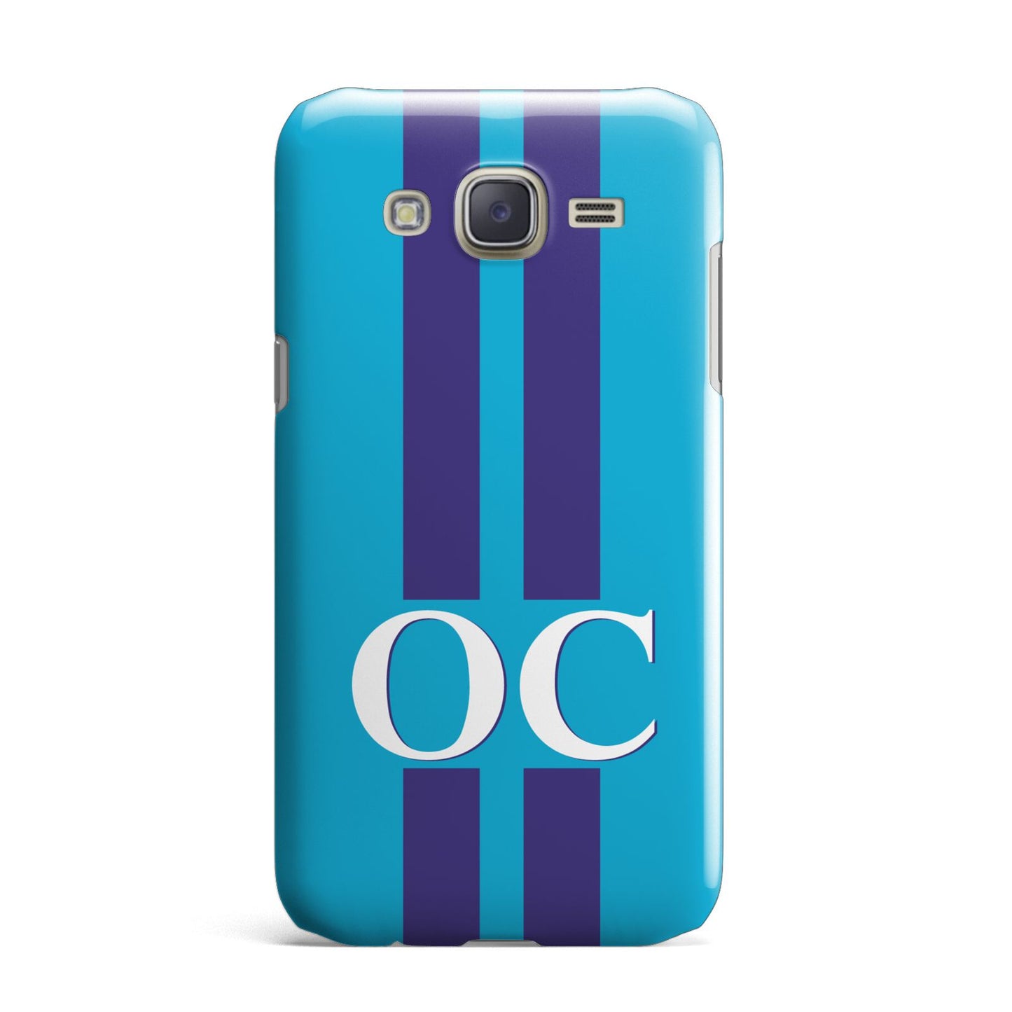 Turquoise Personalised Samsung Galaxy J7 Case