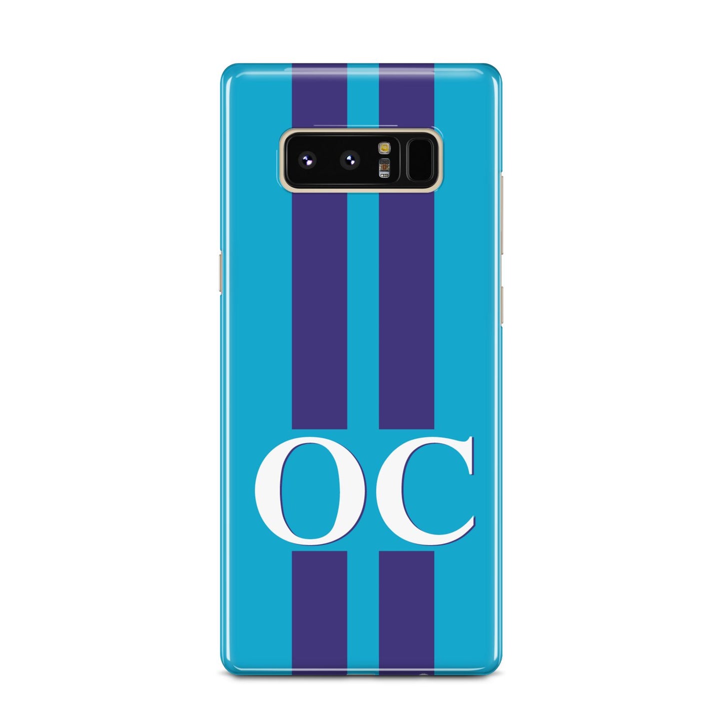 Turquoise Personalised Samsung Galaxy Note 8 Case