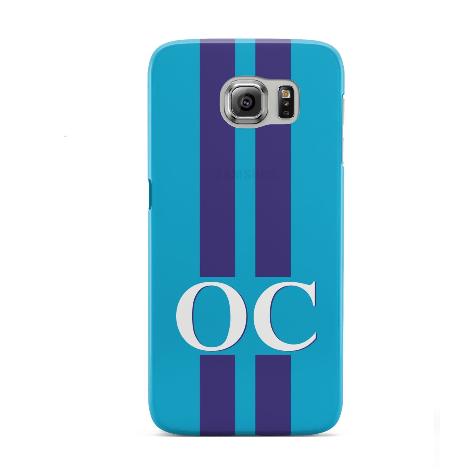 Turquoise Personalised Samsung Galaxy S6 Case