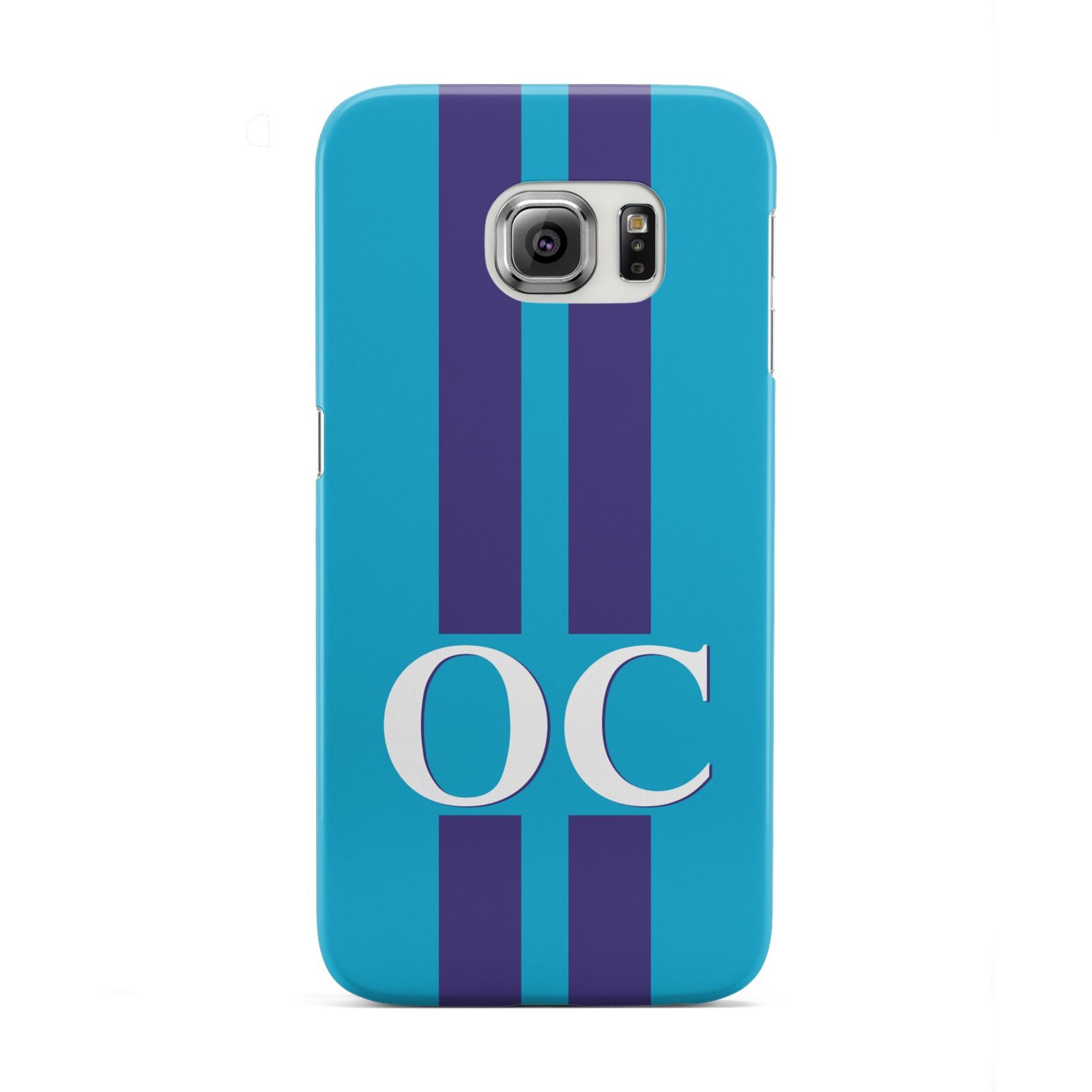 Turquoise Personalised Samsung Galaxy S6 Edge Case