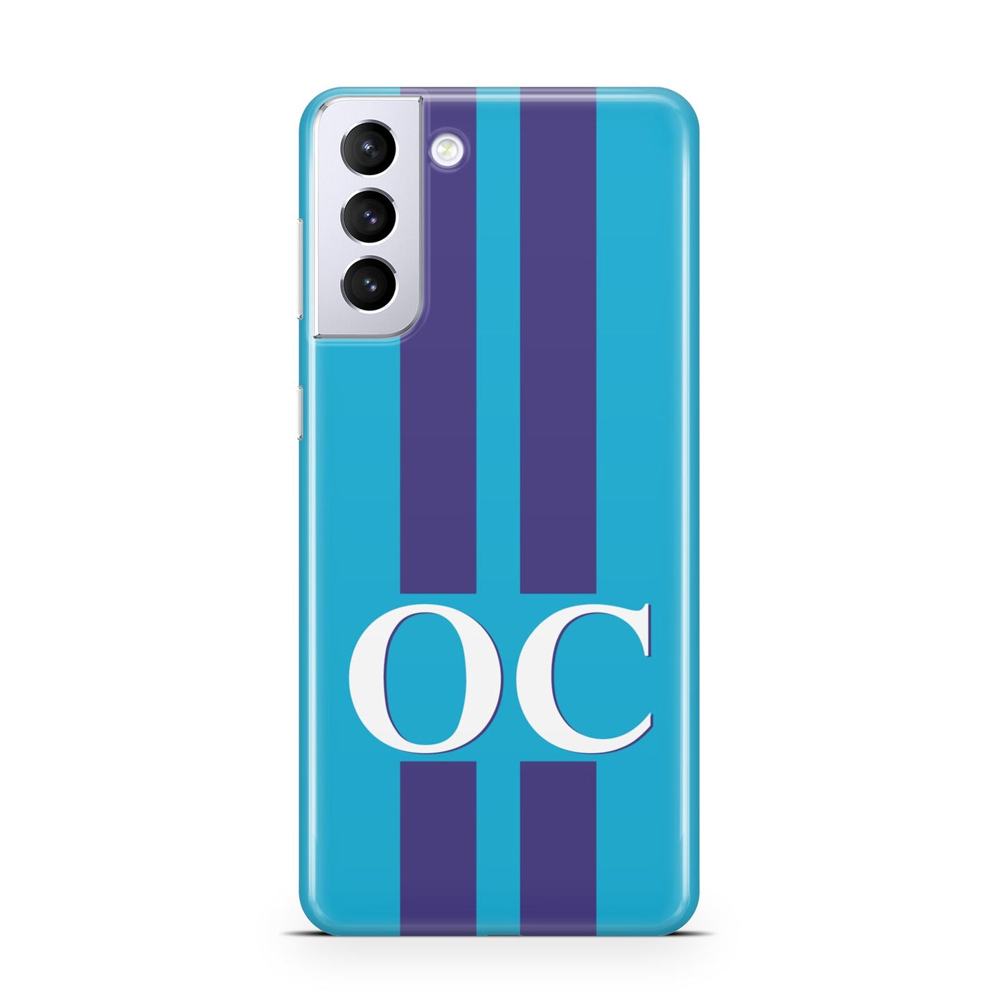 Turquoise Personalised Samsung S21 Plus Case