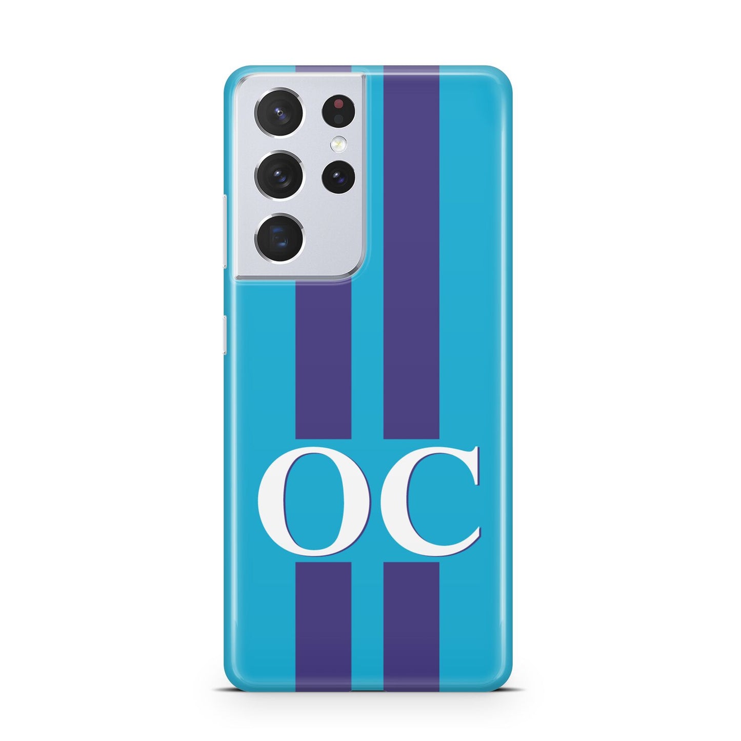 Turquoise Personalised Samsung S21 Ultra Case
