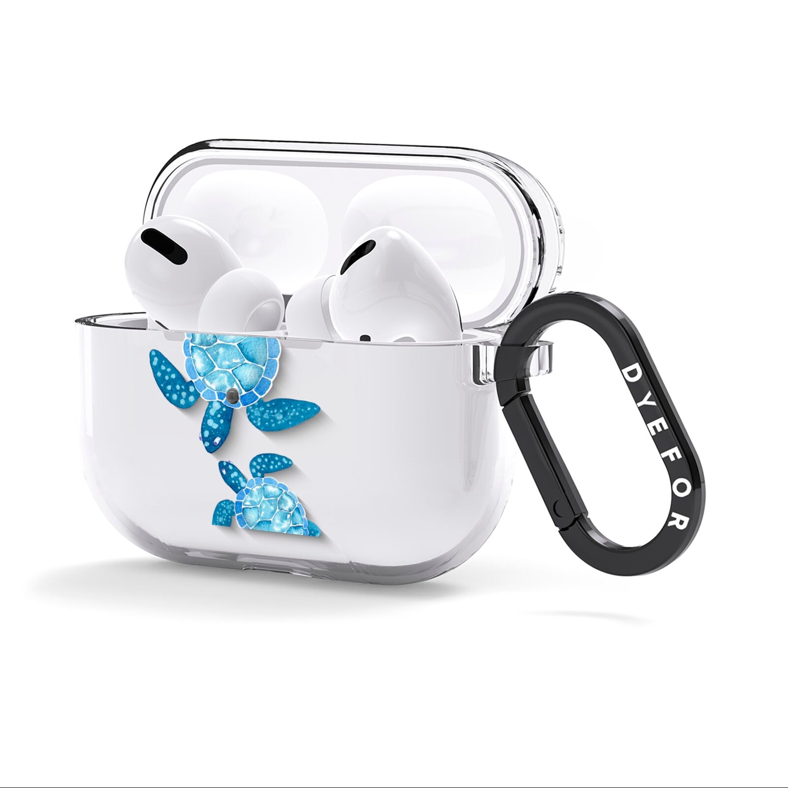 Turtle AirPods Clear Case 3rd Gen Side Image
